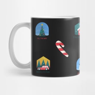 Christmas stickers Mug